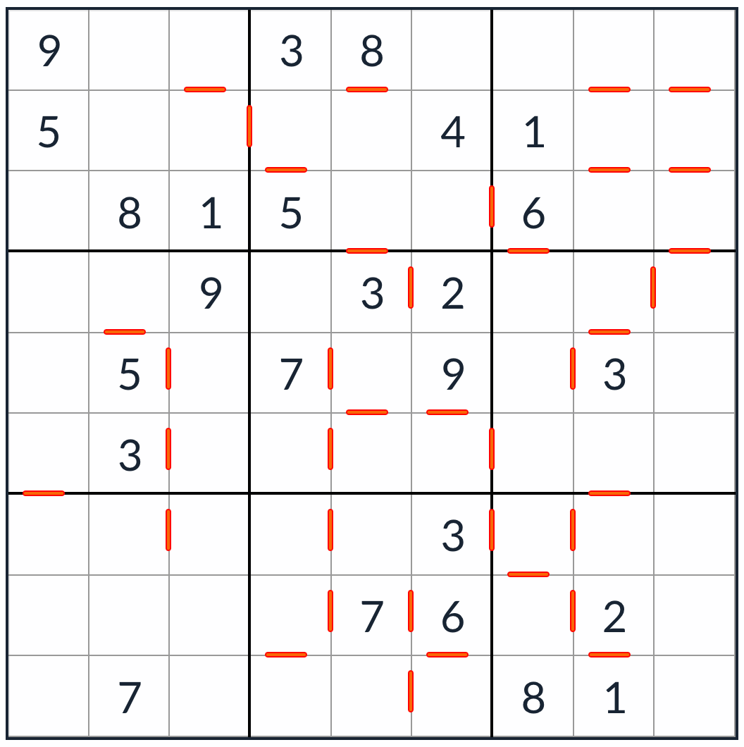 Anti-Knight連続Sudoku Puzzle