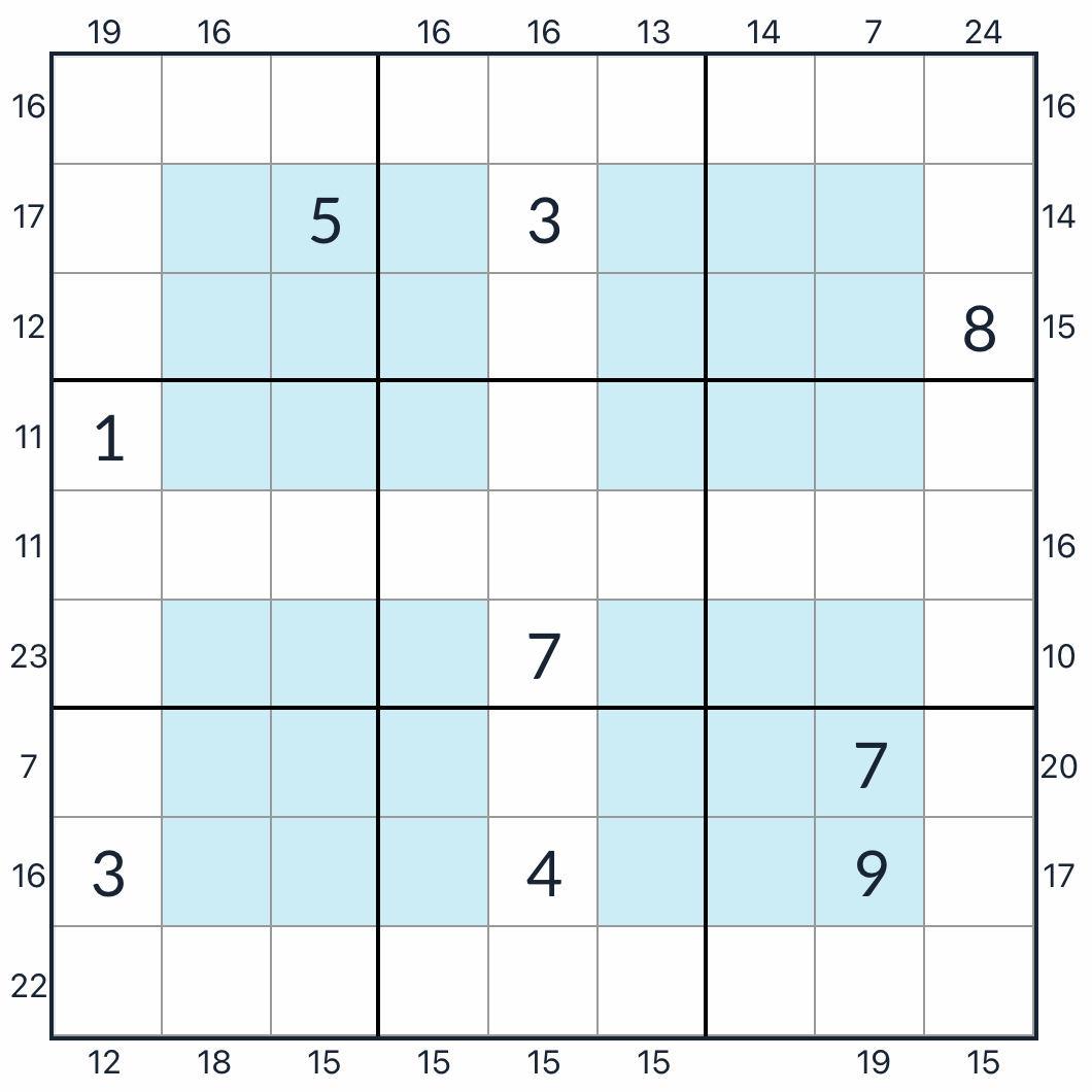 Hyper Frame Sudoku質問