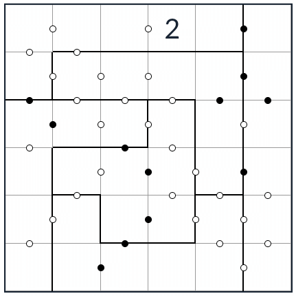 anti-knight不規則なkropki sudoku 6x6質問